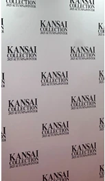 KANSAI COLLECTION 2025 A/Wロゴウォール